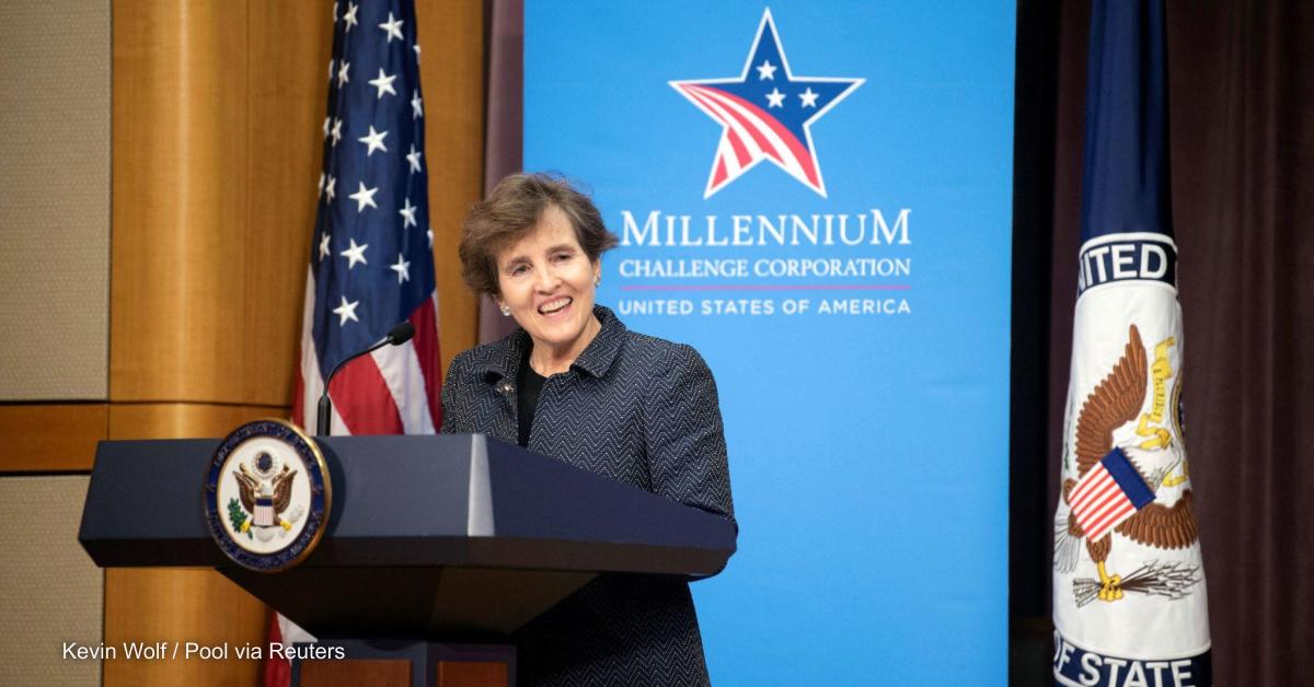 Alice Albright, CEO at the Millennium Challenge Corporation