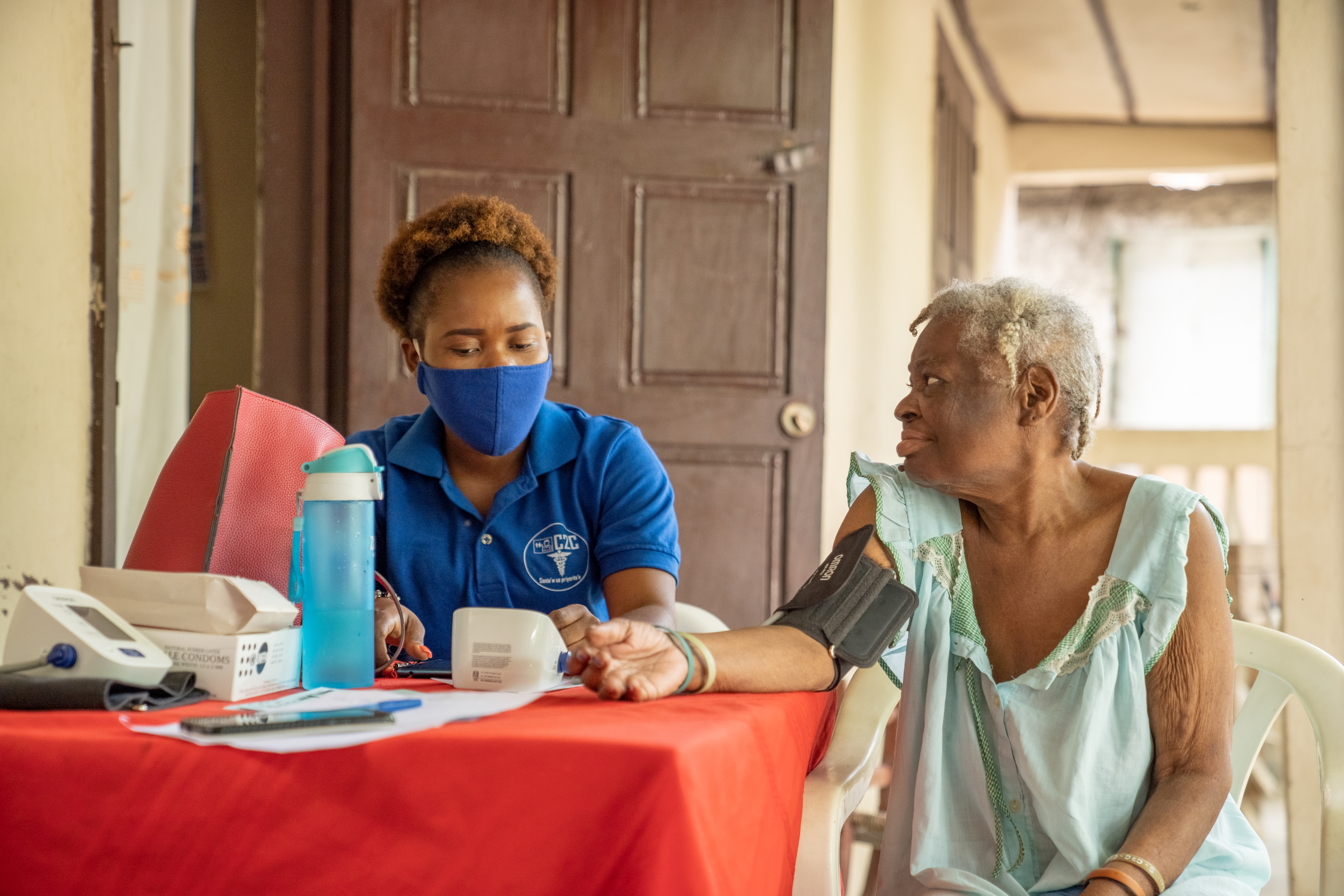 Community health workers delivering front line health innovations