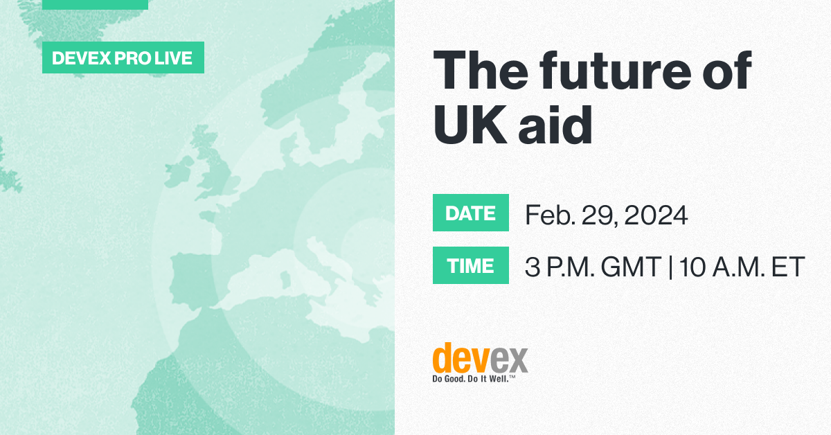 The Future of UK aid