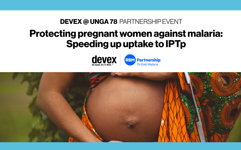 Protecting pregnant women against malaria: Speeding up uptake to IPTp