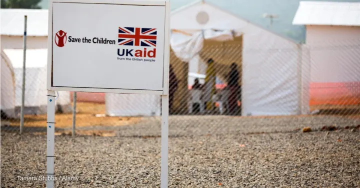The falling income of the UK's largest development charities

