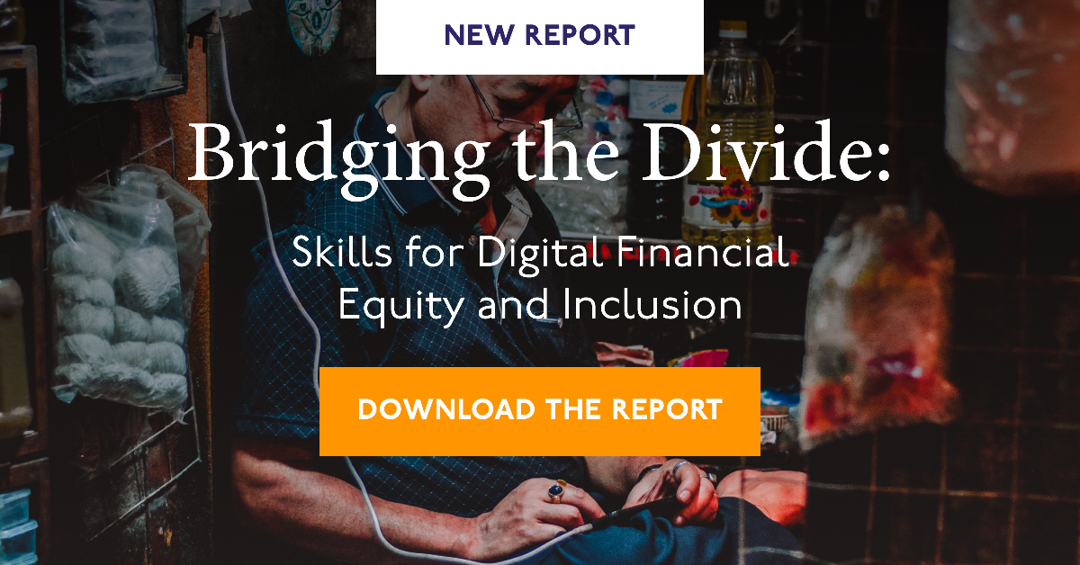 Bridging The Divide: Skills For Digital Financial Equity And Inclusion