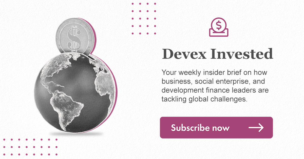 Invested | Newsletters | Devex