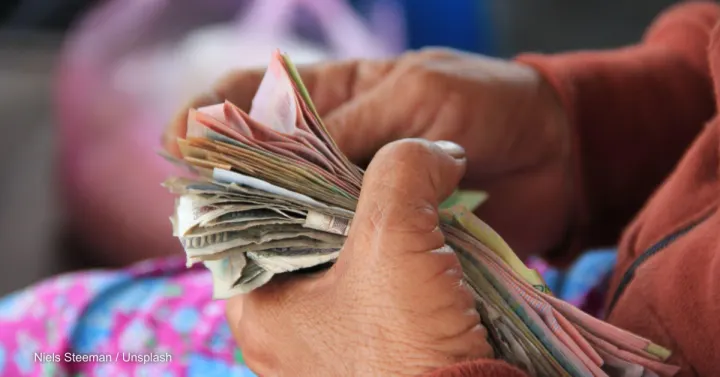 Is development a sector where money ‘is given away pretty badly’?
