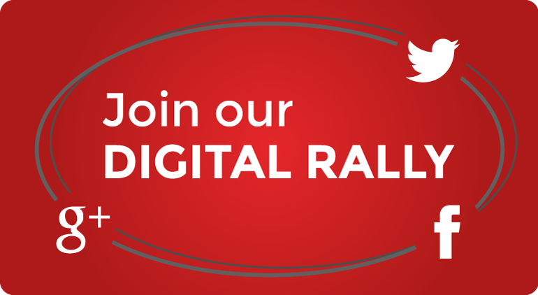 Join our Digital Rally